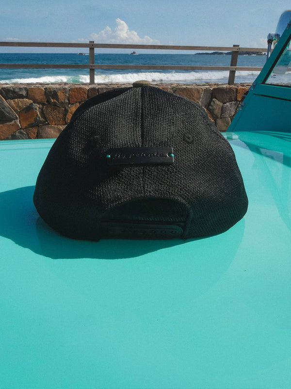 charismatic goat trucker hat with fly private logo