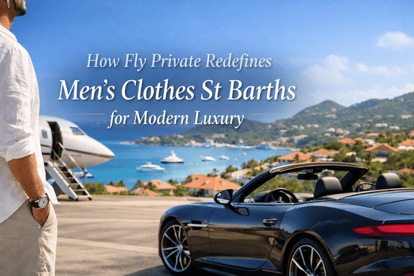 How Fly Private Redefines Mens Clothes St Barths for Modern Luxury