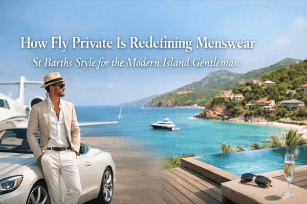 How Fly Private Is Redefining Menswear St Barths Style for the Modern Island Gentleman