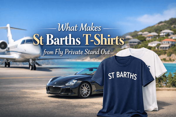 What Makes St Barths T-Shirts from Fly Private Stand Out