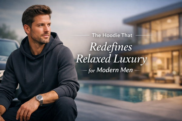 The Hoodie That Redefines Relaxed Luxury for Modern Men