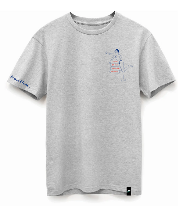 HITCH HIKER GREY TEE
