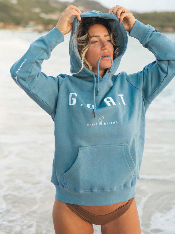 GOAT HOODIE BLUE